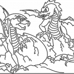 Dragones recién nacidos - Vector descarganle para corte CNC y grabado laser gratis | Stanser