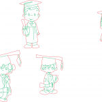 Niños egresados - Vector SVG DXF para CNC Router y Laser CO2 - Descargable gratis | Stanser