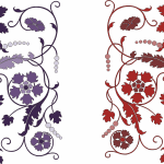 Ornamento floral 1 - Vector SVG DXF para CNC Router y Laser CO2 - Descargable gratis | Stanser