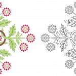 Ornamento floral 2 - Vector SVG DXF para CNC Router y Laser CO2 - Descargable gratis | Stanser