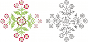 Ornamento floral 2