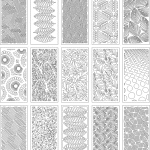 Paneles de naturaleza - Vector descarganle para corte CNC y grabado laser gratis | Stanser