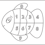 Pez numérico - Vector descarganle para corte CNC y grabado laser gratis | Stanser