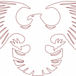 Silueta de Águila con alas extendidas - Vector descarganle para corte CNC y grabado laser gratis | Stanser