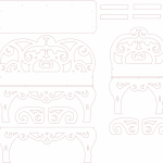 Juego de bancas - Vector descarganle para corte CNC y grabado laser gratis | Stanser