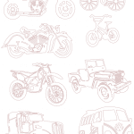 Galería de vehículos - Vector descarganle para corte CNC y grabado laser gratis | Stanser