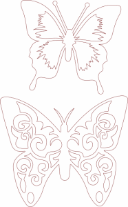 Par de mariposas