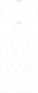 Decoración rectangular