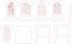 Silla con varios diseños