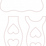 Mesita corazones - Vector descarganle para corte CNC y grabado laser gratis | Stanser