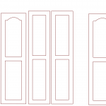Diseños de puertas - Vector descarganle para corte CNC y grabado laser gratis | Stanser