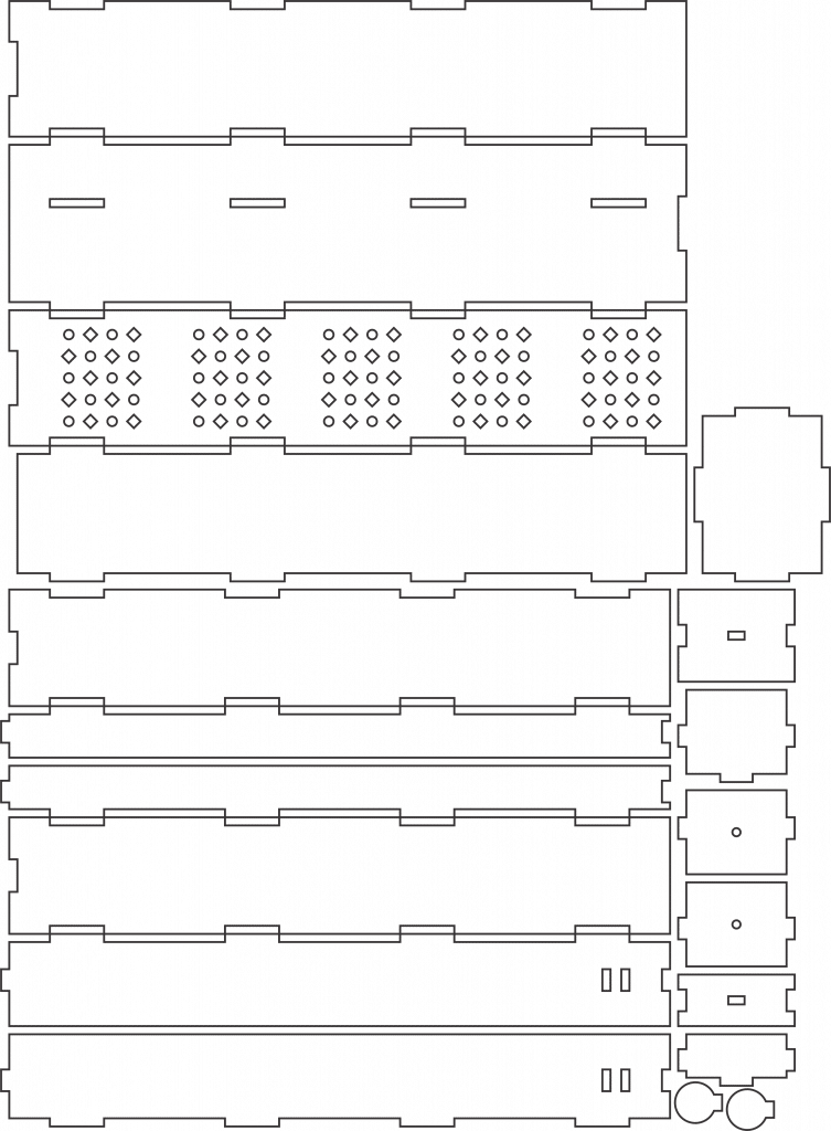 Cajas porta inciensos — vector para corte CNC