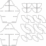Portacupcakes múltiple. - Vector SVG DXF para CNC Router y Laser CO2 - Descargable gratis | Stanser