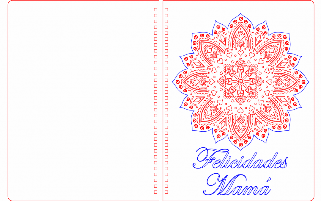 Pastas para cuaderno Mandala