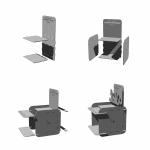 PBox (organizador) - Vector descarganle para corte CNC y grabado laser gratis | Stanser