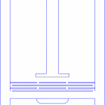 Portacelular con bisagras vivas - Vector descarganle para corte CNC y grabado laser gratis | Stanser