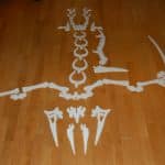 Esqueleto de pteranodonte - Vector descarganle para corte CNC y grabado laser gratis | Stanser