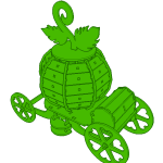 Carruaje de calabaza - Vector descarganle para corte CNC y grabado laser gratis | Stanser