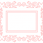 Marco rectangular - Vector descarganle para corte CNC y grabado laser gratis | Stanser