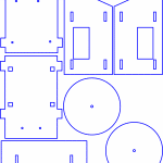 Robot 2 - Vector descarganle para corte CNC y grabado laser gratis | Stanser