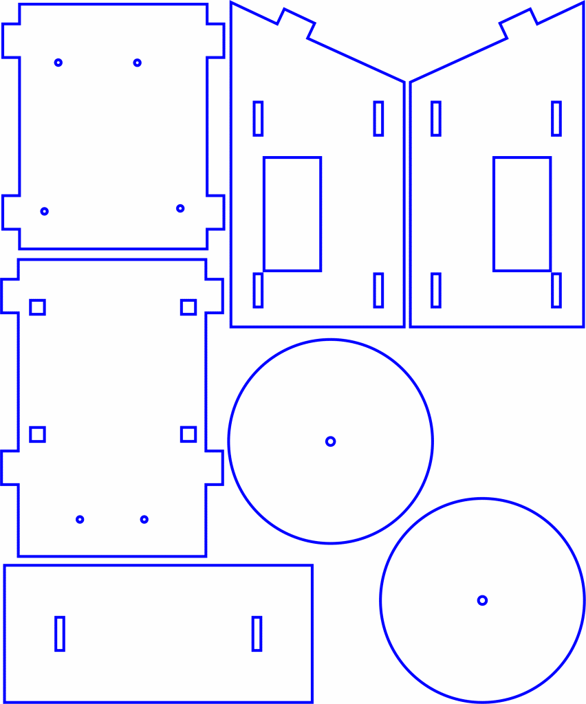 Robot 2 — vector para corte CNC