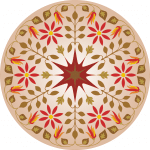 Ornamento circular floral - Vector SVG DXF para CNC Router y Laser CO2 - Descargable gratis | Stanser