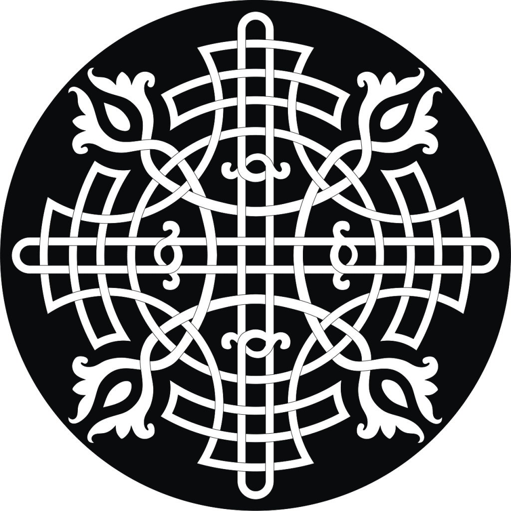 Ornamento circular — vector para corte CNC