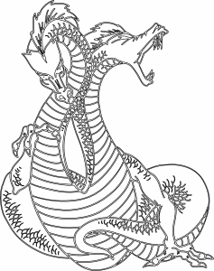 Dragón de dos cabezas