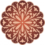 Patrón figura floral - Vector SVG DXF para CNC Router y Laser CO2 - Descargable gratis | Stanser
