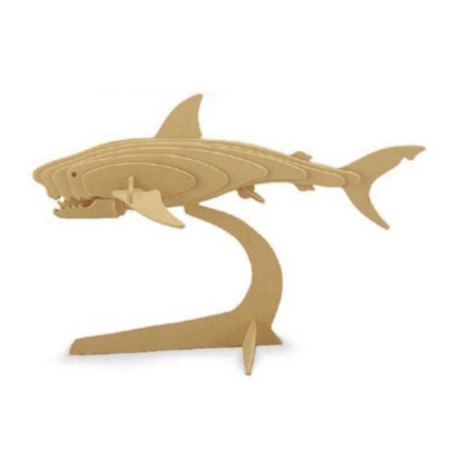Tiburón 3D con base