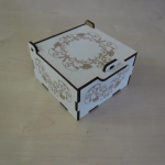 Caja pequeña con cerradura - Vector SVG DXF para CNC Router y Laser CO2 - Descargable gratis | Stanser