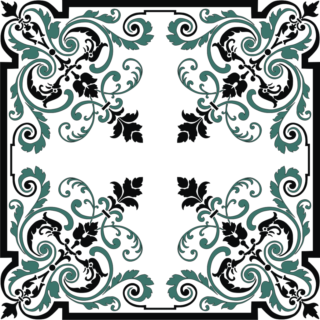Ornamento antiguo — vector para corte CNC