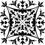 Ornamento cuadrado 2 - Vector SVG DXF para CNC Router y Laser CO2 - Descargable gratis | Stanser