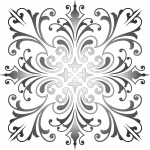 Ornamento cuadrado 4 - Vector SVG DXF para CNC Router y Laser CO2 - Descargable gratis | Stanser