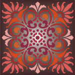 Ornamento cuadrado 5 - Vector SVG DXF para CNC Router y Laser CO2 - Descargable gratis | Stanser