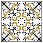 Artículo decorativo cuadrado - Vector SVG DXF para CNC Router y Laser CO2 - Descargable gratis | Stanser
