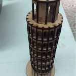 Torre de Pisa - Vector SVG DXF para CNC Router y Laser CO2 - Descargable gratis | Stanser