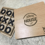 Juego de Gato con estuche - Vector descarganle para corte CNC y grabado laser gratis | Stanser