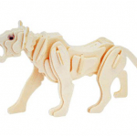 Tigre 3D armable - Vector descarganle para corte CNC y grabado laser gratis | Stanser