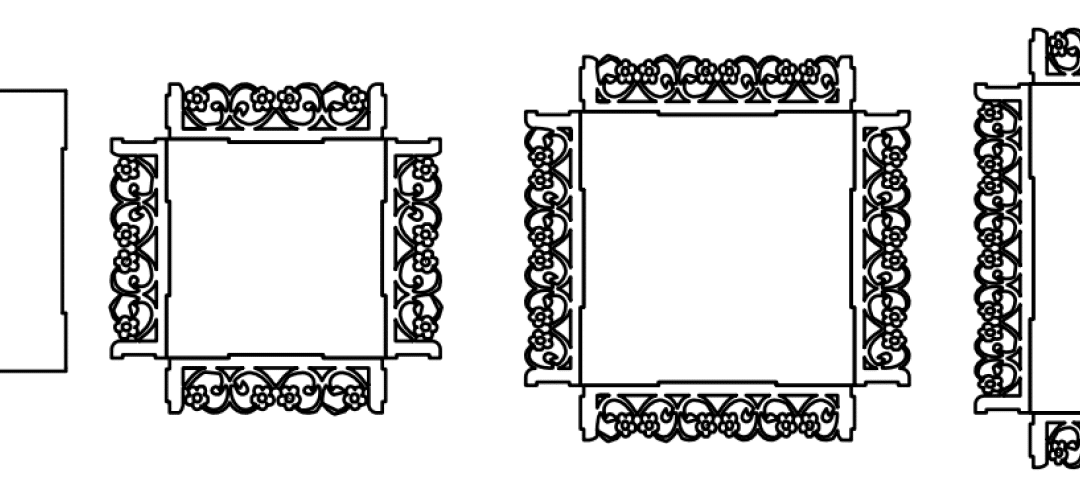 Set de 3 bandejas