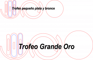 Trofeos pequeño y grande