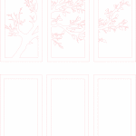Tríptico de árbol - Vector descarganle para corte CNC y grabado laser gratis | Stanser