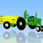 Tractor 2 - Vector descarganle para corte CNC y grabado laser gratis | Stanser