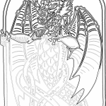 Dragón de cola larga - Vector descarganle para corte CNC y grabado laser gratis | Stanser