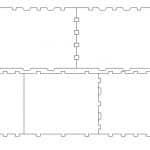 Caja ensamblable y apilable - Vector SVG DXF para CNC Router y Laser CO2 - Descargable gratis | Stanser