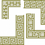 Bordes arquitectura - Vector SVG DXF para CNC Router y Laser CO2 - Descargable gratis | Stanser