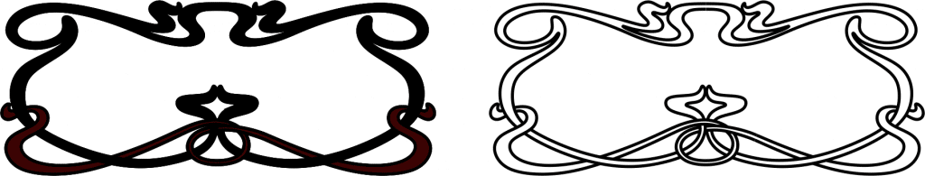 Marcos decorativos — vector para corte CNC