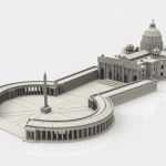 Vaticano - Vector descarganle para corte CNC y grabado laser gratis | Stanser