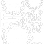 Base de florecitas - Vector descarganle para corte CNC y grabado laser gratis | Stanser