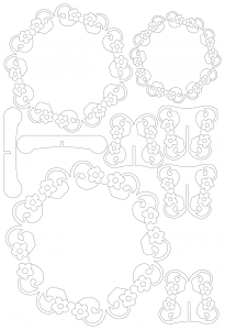 Base de florecitas